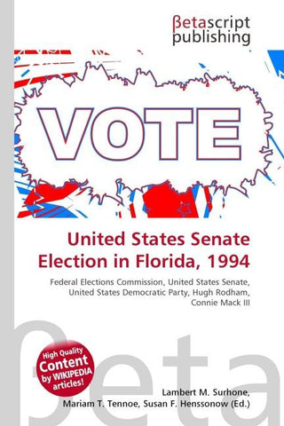 United States Senate Election in Florida, 1994