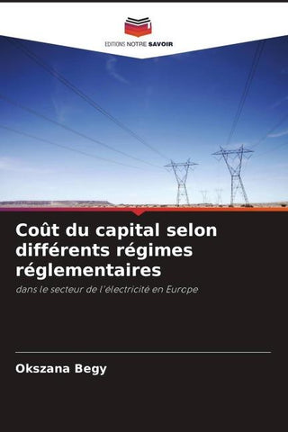 Coût du capital selon différents régimes réglementaires