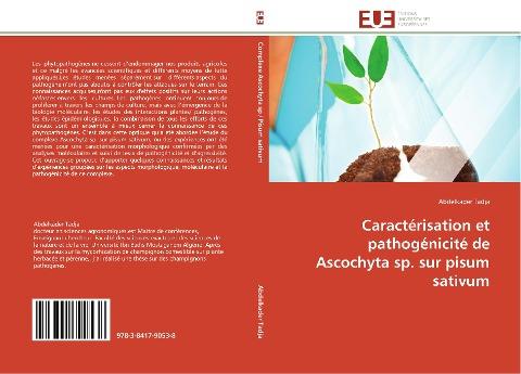 Caractérisation et pathogénicité de Ascochyta sp. sur pisum sativum