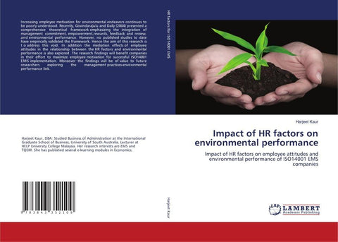 Impact of HR factors on environmental performance