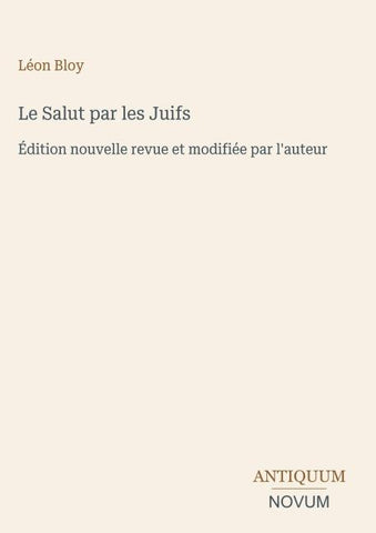 Le Salut par les Juifs