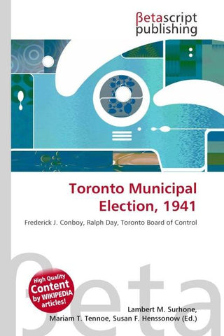 Toronto Municipal Election, 1941