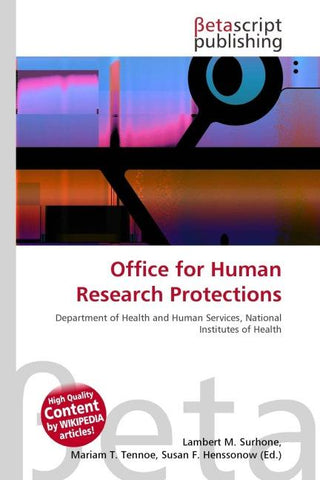 Office for Human Research Protections