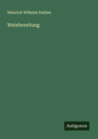 Weinbereitung