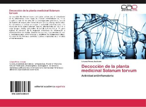 Decocción de la planta medicinal Solanum torvum