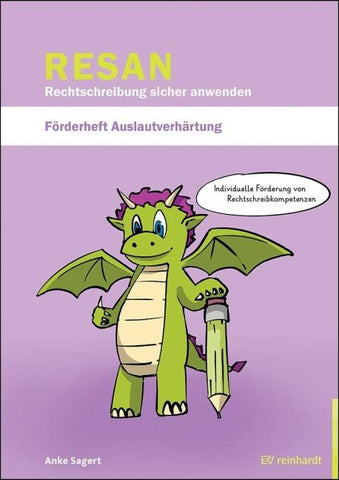 RESAN - Rechtschreibung sicher anwenden. Förderheft Auslautverhärtung