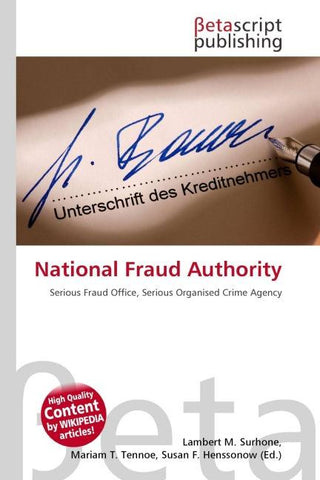 National Fraud Authority