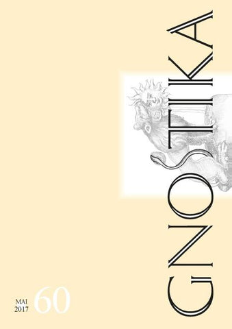 GNOSTIKA 60 – Ergänzungen