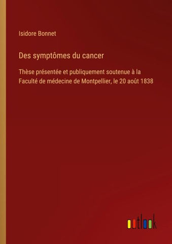 Des symptômes du cancer