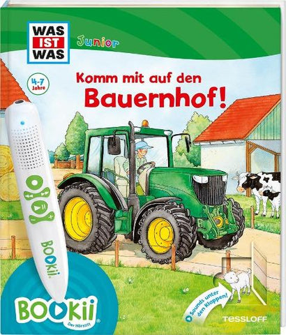 BOOKii® WAS IST WAS Junior Komm mit auf den Bauernhof!