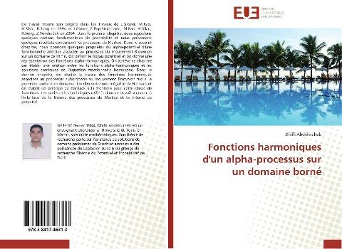 Fonctions harmoniques d'un alpha-processus sur un domaine borné