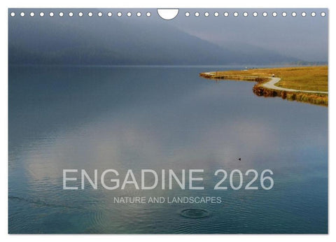 Engadine 2026 - Nature and landscapes (Wall Calendar 2026 DIN A4 landscape), CALVENDO 12 Month Wall Calendar