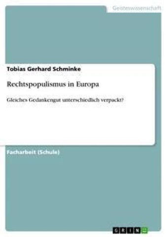 Rechtspopulismus in Europa