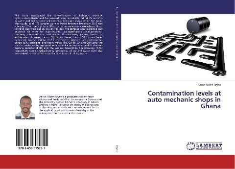Contamination levels at auto mechanic shops in Ghana
