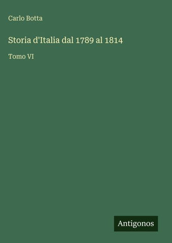 Storia d'Italia dal 1789 al 1814