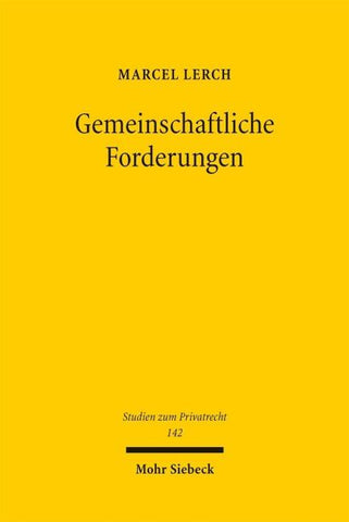 Gemeinschaftliche Forderungen