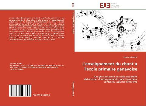 L'enseignement du chant à l'école primaire genevoise