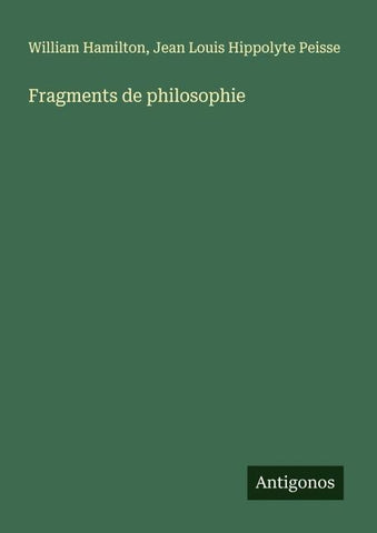 Fragments de philosophie