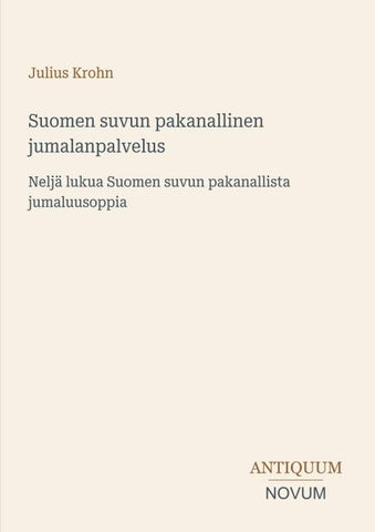 Suomen suvun pakanallinen jumalanpalvelus