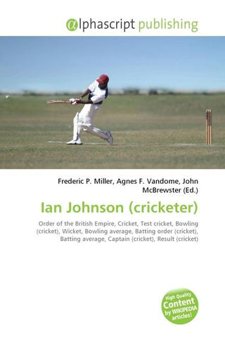Ian Johnson (cricketer)