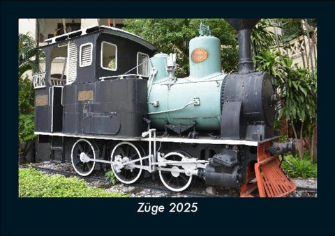 Züge 2025 Fotokalender DIN A5