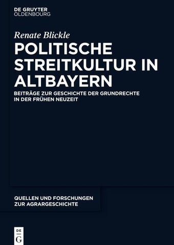 Politische Streitkultur in Altbayern