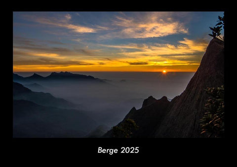 Berge 2025 Fotokalender DIN A3