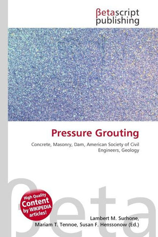 Pressure Grouting