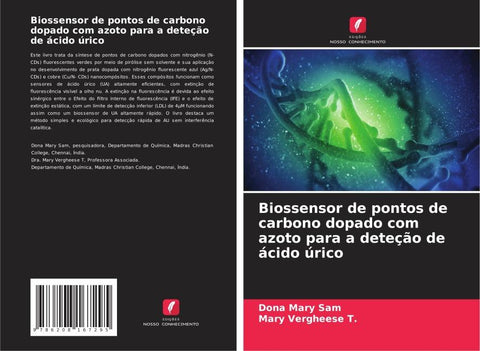 Biossensor de pontos de carbono dopado com azoto para a deteção de ácido úrico