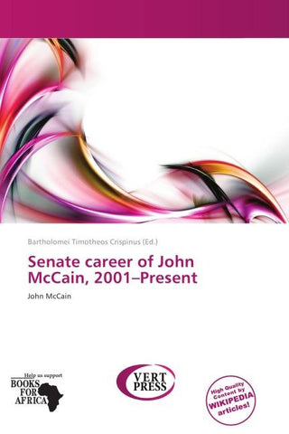Senate career of John McCain, 2001-Present
