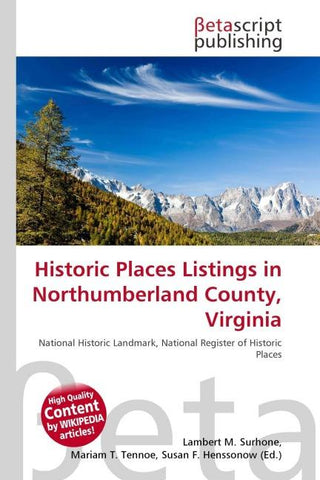 Historic Places Listings in Northumberland County, Virginia