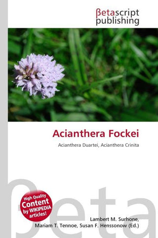 Acianthera Fockei