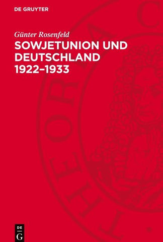 Sowjetunion und Deutschland 1922–1933