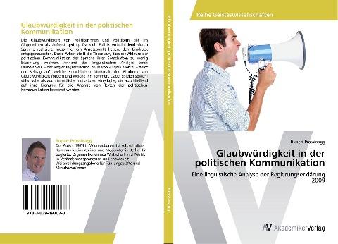 Glaubwürdigkeit in der politischen Kommunikation
