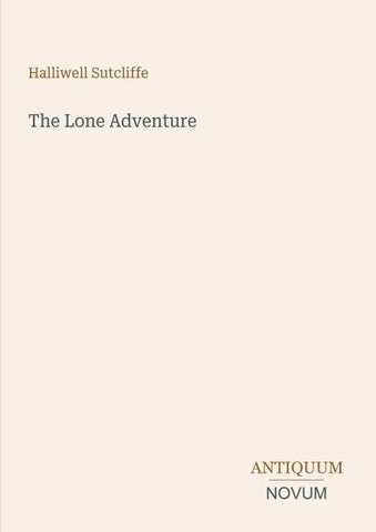 The Lone Adventure