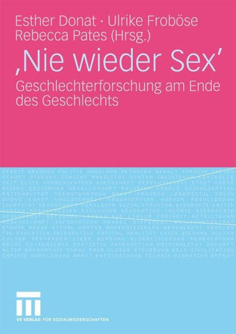 'Nie wieder Sex'