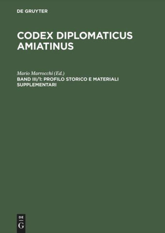 Profilo storico e materiali supplementari