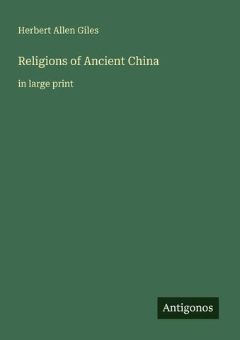 Religions of Ancient China
