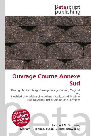 Ouvrage Coume Annexe Sud