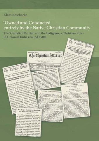 Owned and Conducted entirely by the Native Christian Community