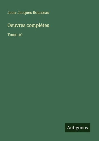 Oeuvres complètes