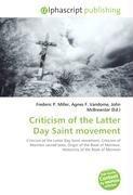 Criticism of the Latter Day Saint movement