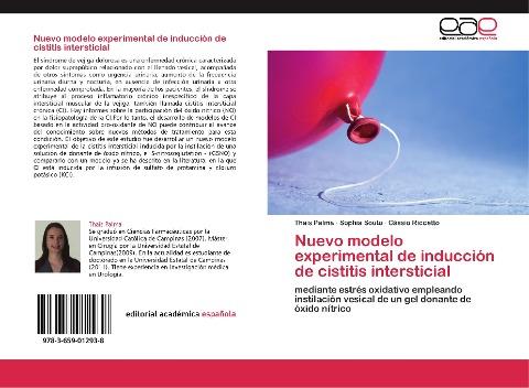 Nuevo modelo experimental de inducción de cistitis intersticial
