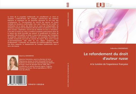 Le refondement du droit d'auteur russe