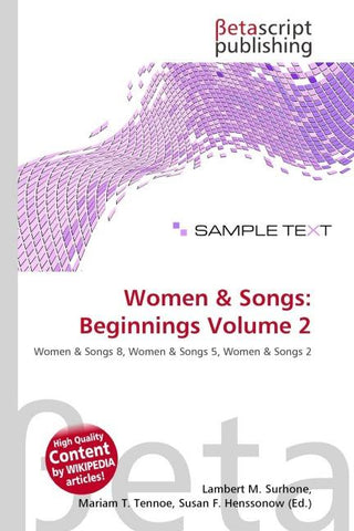 Women & Songs: Beginnings Volume 2