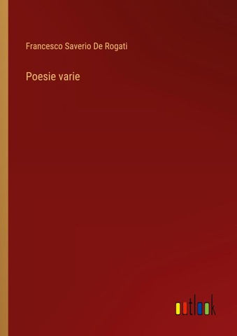 Poesie varie