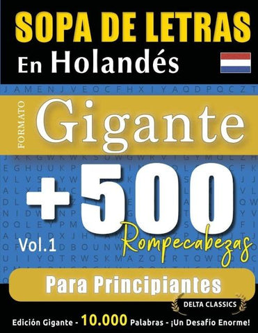 SOPA DE LETRAS EN HOLANDÉS FORMATO GIGANTE