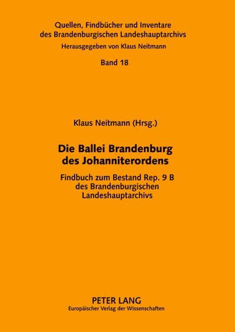 Die Ballei Brandenburg des Johanniterordens