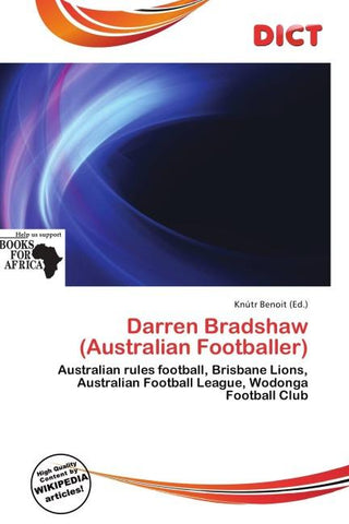 Darren Bradshaw (Australian Footballer)
