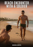 Beach Encounter with a Soldier